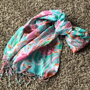 Lilly Pulitzer silk scarf